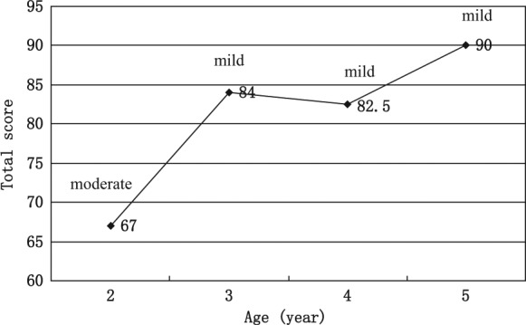 圖4:綜合功能評價(jià)總分。 圖4:綜合功能評價(jià)總分。