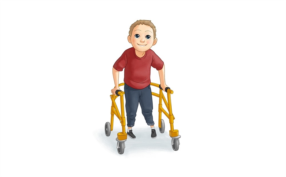 腦性癱瘓會導致行動困難 腦性癱瘓會導致行動困難