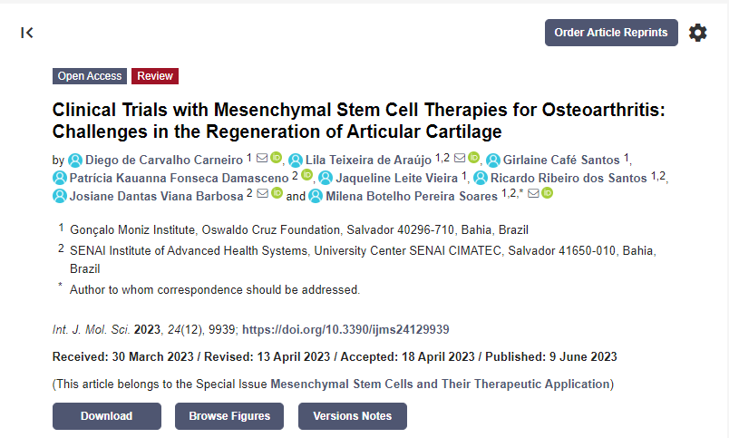 間充質干細胞治療骨關節炎的臨床試驗:關節軟骨再生的挑戰 間充質干細胞治療骨關節炎的臨床試驗:關節軟骨再生的挑戰