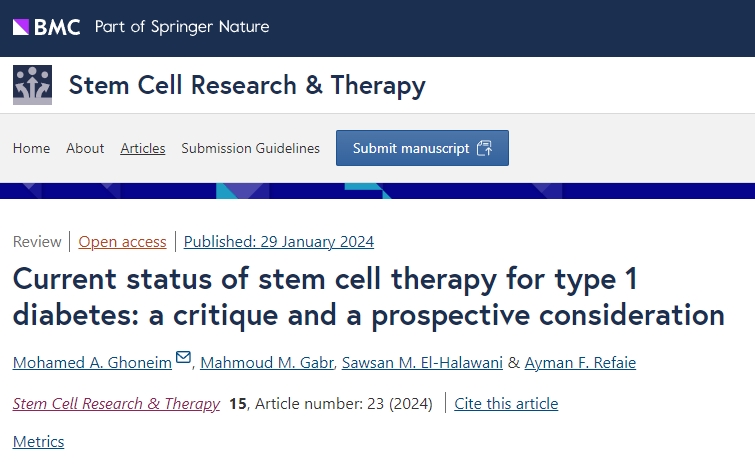干細胞治療1型糖尿病的現狀:我們未來期盼什么? 干細胞治療1型糖尿病的現狀:我們未來期盼什么?