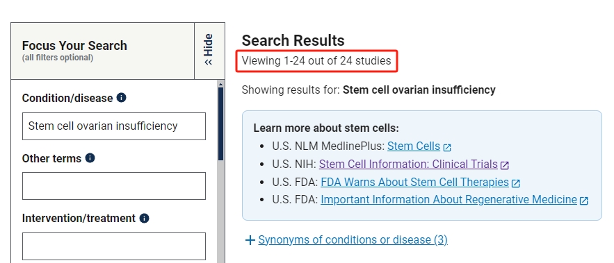 截至2024年9月3日,共計(jì)注冊(cè)了24項(xiàng)研究 截至2024年9月3日,共計(jì)注冊(cè)了24項(xiàng)研究