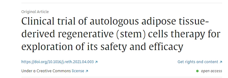 自體脂肪組織再生(干細胞)細胞治療非酒精性脂肪性肝炎或脂肪肝引起的肝硬化患者的臨床效果 自體脂肪組織再生(干細胞)細胞治療非酒精性脂肪性肝炎或脂肪肝引起的肝硬化患者的臨床效果