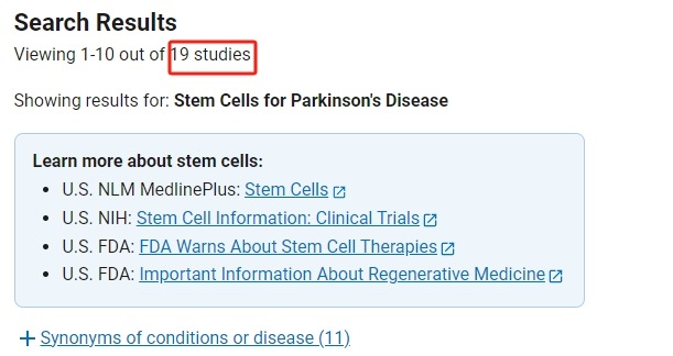 干細胞治療帕金森病的臨床研究進展 干細胞治療帕金森病的臨床研究進展