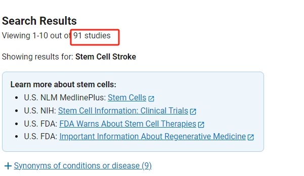 干細胞治療中風的臨床研究進展