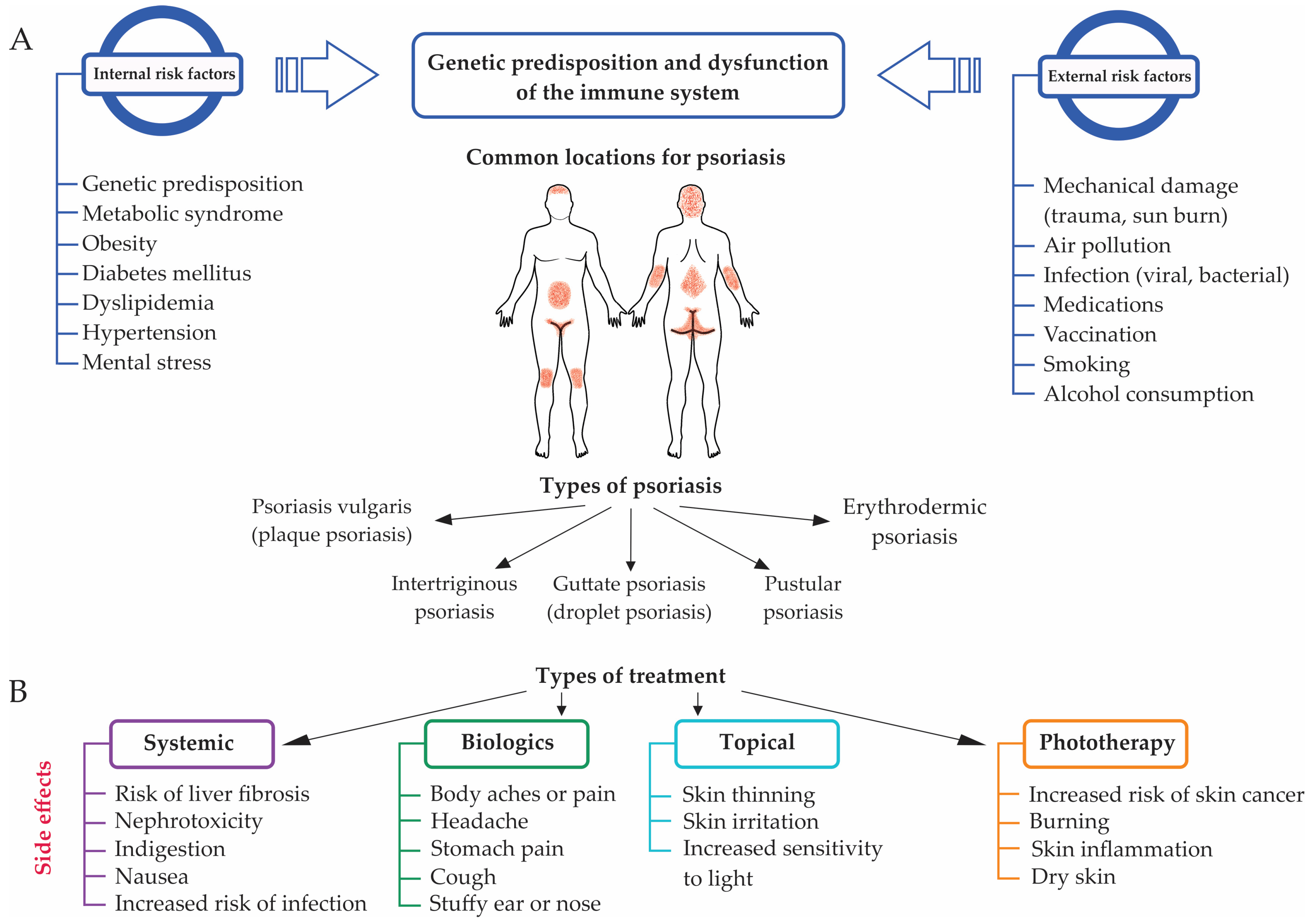 圖1:牛皮癬的一般信息 圖1:牛皮癬的一般信息