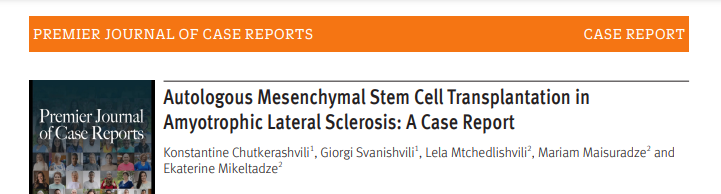自體間充質干細胞移植治療肌萎縮側索硬化癥:一例病例報告 自體間充質干細胞移植治療肌萎縮側索硬化癥:一例病例報告