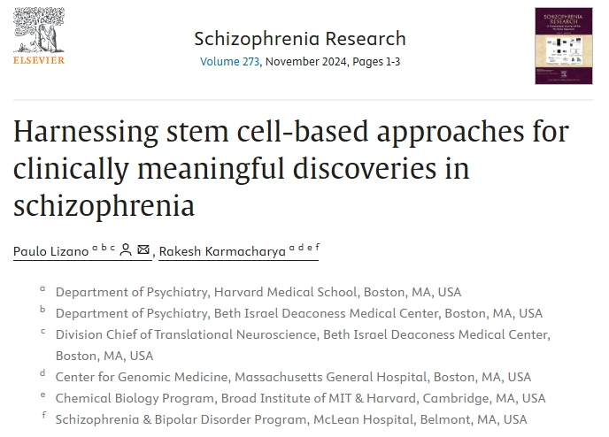 利用干細(xì)胞方法在精神分裂癥領(lǐng)域取得具有臨床意義的發(fā)現(xiàn) 利用干細(xì)胞方法在精神分裂癥領(lǐng)域取得具有臨床意義的發(fā)現(xiàn)