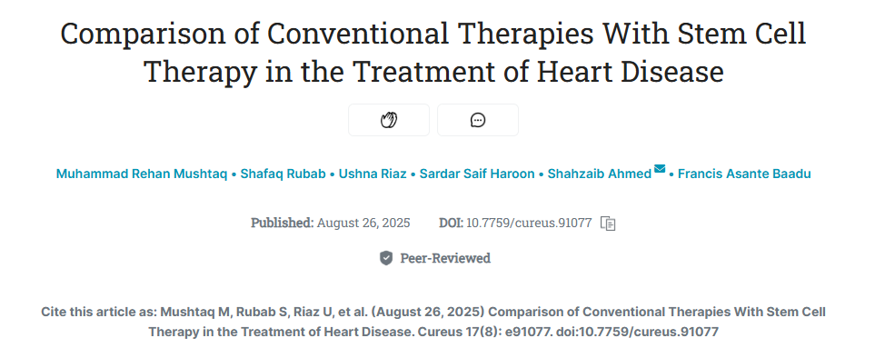 心臟病人新希望？干細(xì)胞治療如何讓心臟“重獲活力”，遠(yuǎn)超傳統(tǒng)治療