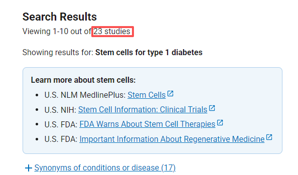 干細胞治療1型糖尿病的臨床研究進展
