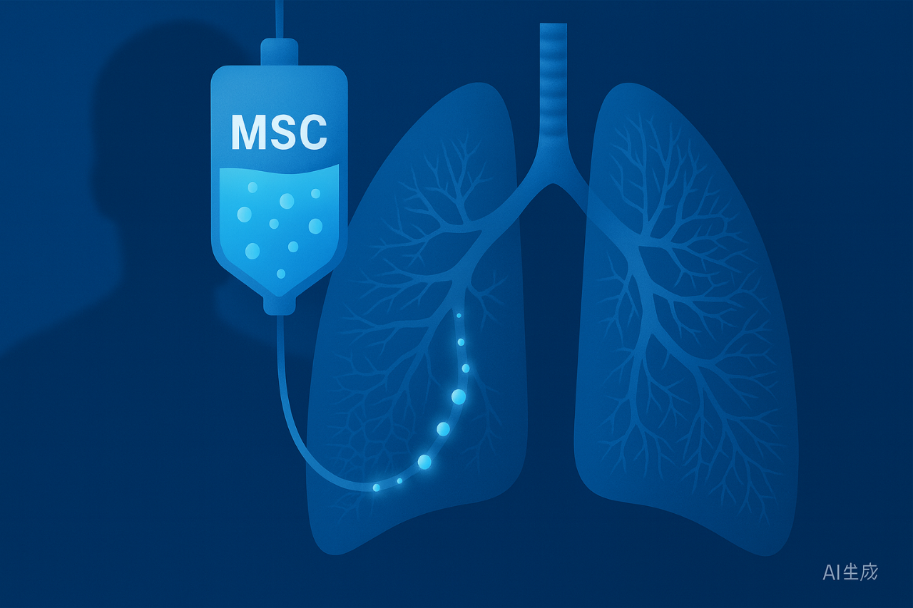 干細胞治療肺纖維化迎來新進展！II期多中心臨床研究于18家三甲醫院啟動